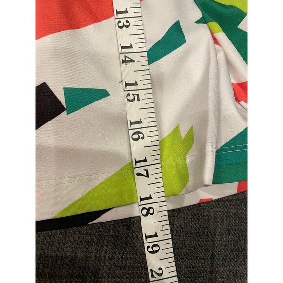 Tail Multicolor Tennis White Label Skort Sz 10 - Picture 8 of 8